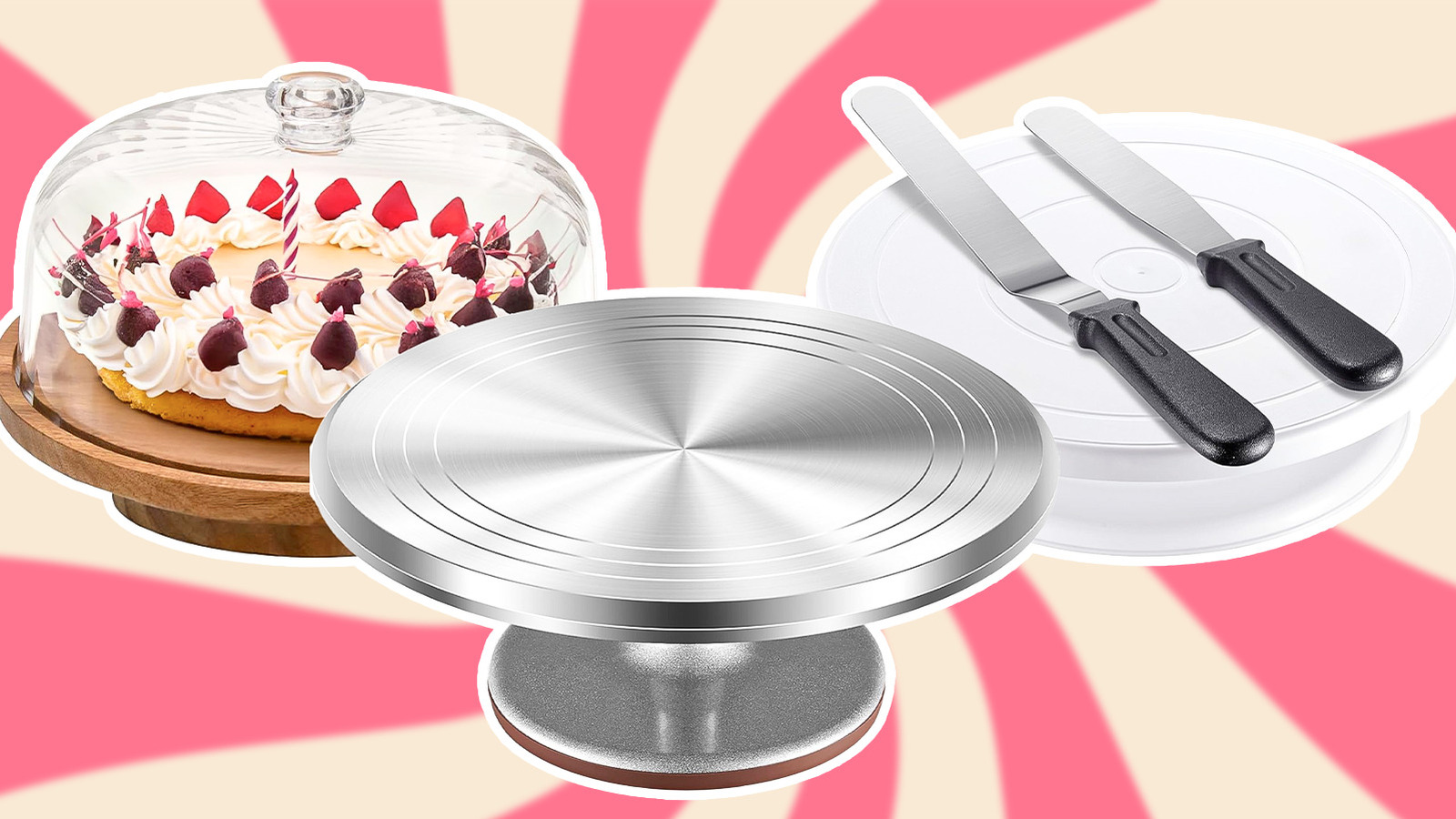 12のリボルビングケーキは、装飾とサービングの略です
