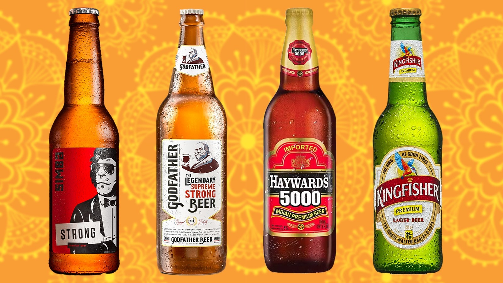 ランク付けされた15の人気インドビールブランド
