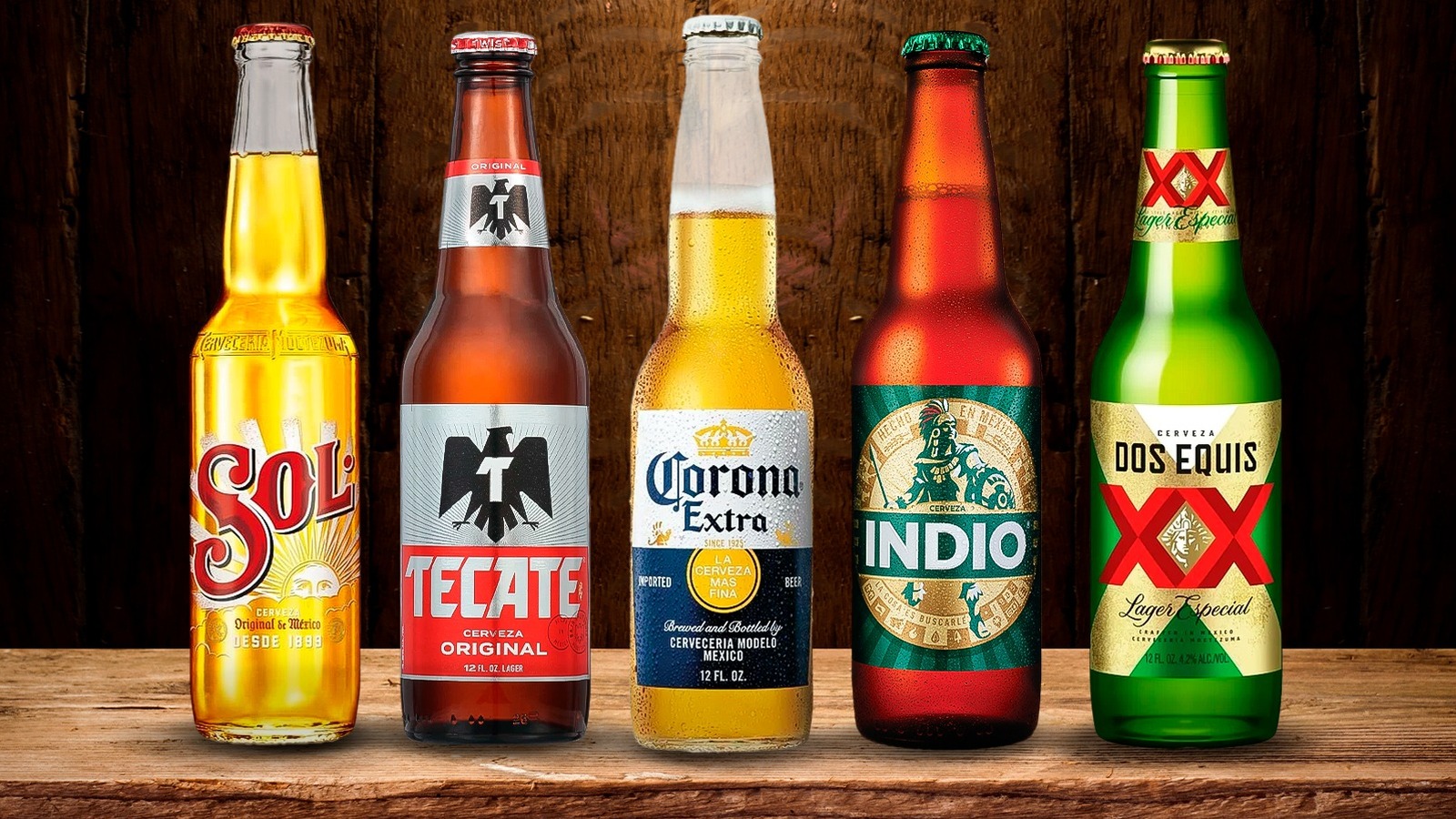 ランク付けされた15の人気のメキシコのビールブランド