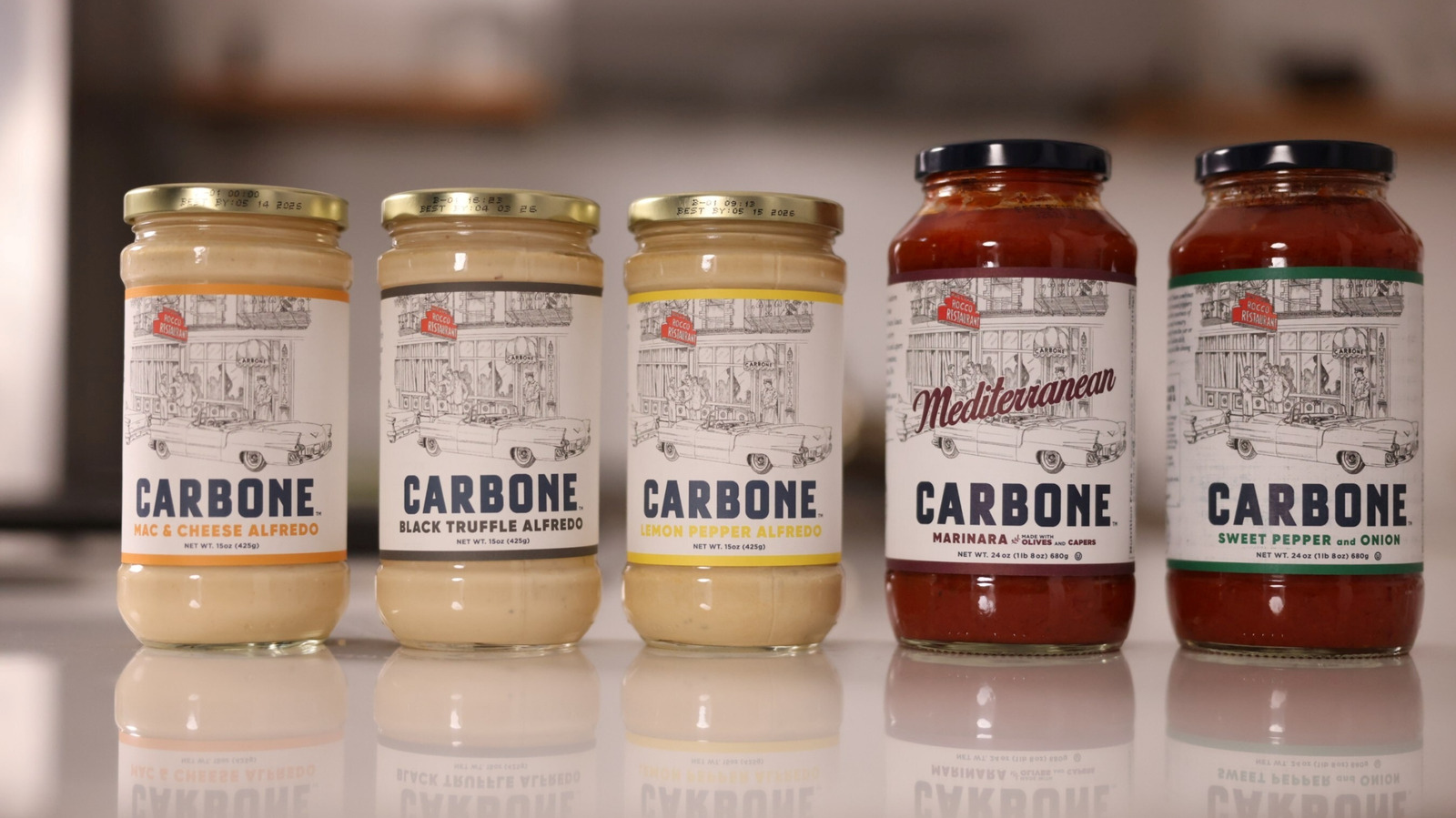 Carboneは5つの真新しいパスタソースをデビューします