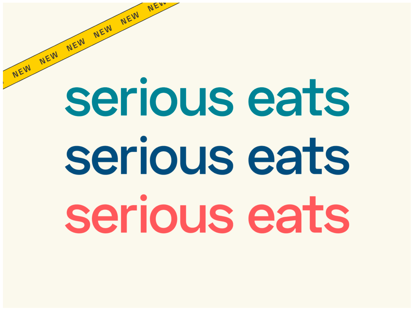 Serious Eatsが新しい外観に